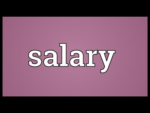 Ndɛ Kasafua: Akatua ::: Word Today: Salary