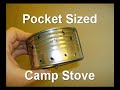 Home-Made Pocket Camp Stove (Updated!)
