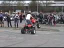2007 sezono baikeriu atidarymas, season biker opening. atv quad stunt, quad riding, keturaciai, kvadai, lietuva, ltu, keturatis.