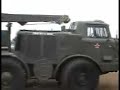 Russian 8x8 FROG-7 ZIL-135 goes for a test run
