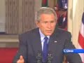 Bush's response to not acting on bin Laden