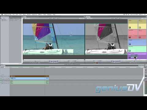 how to isolate one color in final cut pro