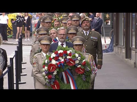 Tschechien: Gedenken an die sowjetische Besetzung der Tschechoslowakei im Jahr 1968 in Prag und im ganzen Land