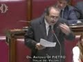 Di Pietro: Dittatura alle porte con decreto sicurezza