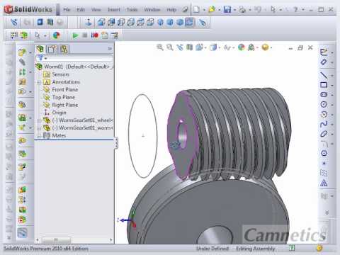 GearTeq - Worm Gear Set Creation Video