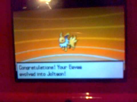 how to turn eevee into jolteon
