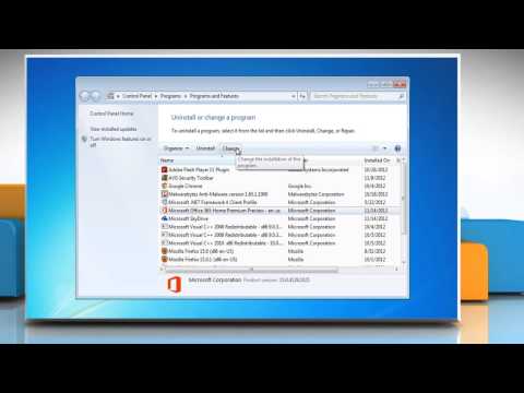how to repair ms office 2013