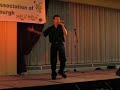 Pakistani/Bangladeshi artist Alamgir singing 