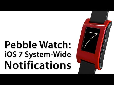 How To Set Up System-Wide Notifications For Pebble With iOS 7 Beta