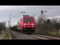 Umleiterverkehr an der Blockstelle Bashaide mit TGV Eisenbahn Railway