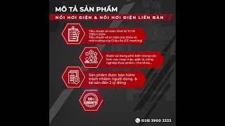 Sản phẩm Nồi hơi điện BE Series và Nồi hơi điện liền bàn IT Series