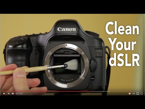 how to sensor clean a camera