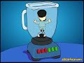 Joe Cartoon - Ahmadinejad In A Blender