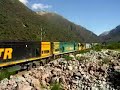 Coal train climbing out of Otira