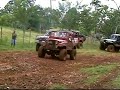 Mud swamp/trap crossing, V8 vs DIESEL - Club 4x4 Panama