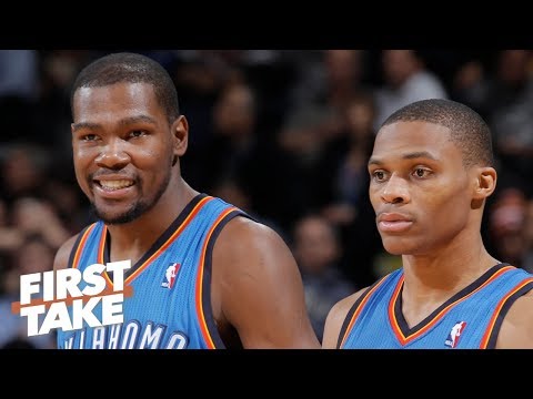 Video: Stephen A.: Russell Westbrook didn't view Kevin Durant as OKC's leader | First Take