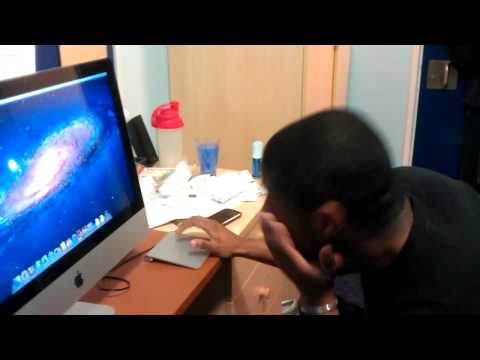 imactouch - Student thinks his iMac has gone haywire.