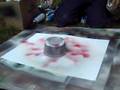 Spray paint Art Eye