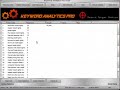 Keyword Analytics Pro Software with Master Resell Rights