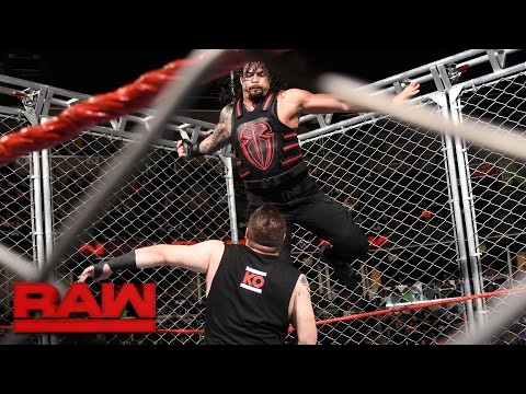 Roman Reigns vs. Kevin Owens – Käfigmatch: Raw, 19. September 2016