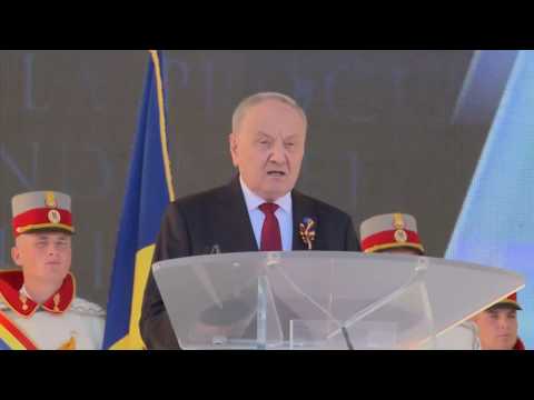 Președintele Nicolae Timofti: Sunt fericit, la fel ca toți cetățenii noștri care trăiesc cu sentimentul de libertate și independență