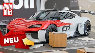 Porsche Mission R (2021) | Elektro-Rennwagen mit bis zu 1088 PS | Vorstellung mit Jan Götze by Auto Bild
