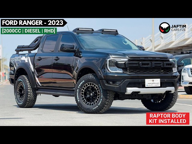 Ford Ranger RAPTOR 2023| 2.0L DIESEL ENGINE | AT | RHD | 4X4 HEAVY SPORTS BAR | ROOF MOUNTED LED LIGHTS | DIGITAL AC | video