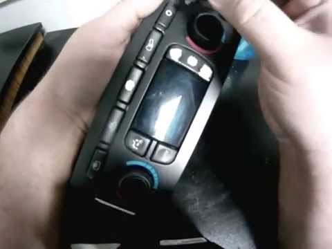 how to repair gm climate button
