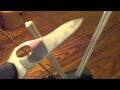 How to sharpen a serrations on Victorinox Soldier Knife Standard Issue