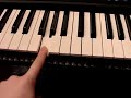 How To Play 100 Years On Piano