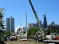 Wind Turbine on Chicago Lakefront