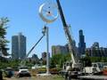 Wind Turbine on Chicago Lakefront