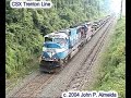 csx w880 military train july 22 2004