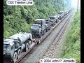 CSX W880 Military Train July 22 2004 CSX W880 Military Train July 22 2004