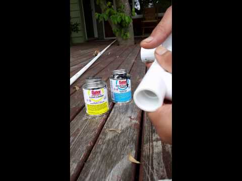 how to apply pvc primer