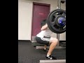 squat form 217.5 lbs third sets (seems deep enough)