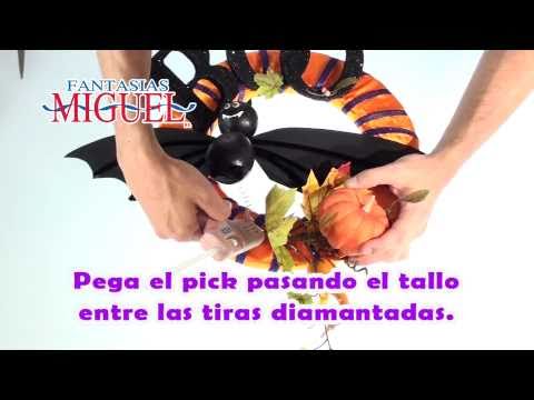 Manualidades para Halloween, hacer una corona de Halloween 0 Manualidades para Halloween, hacer una corona de Halloween