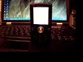 Sony Ericsson W810i playing *.mp3