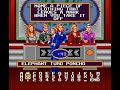 publication: tasvideos.org family feud (1993) follows the premise of the american tv show of the same name. two families are pitted against each other in a contest aimed at guessing the results of a public survey. in the first two rounds, the first family member to press a button and give a concise answer that happens to be on the survey earns points. after that, this family can continue guessing answers on the survey, with control switching to the other family on incorrect guesses. after two rounds, the family with fewer points is disqualified, and the last round allows two members of the remaining family to list several of the existing survey answers in a very short time period. heisanevilgenius's family, the as, ignores all that and goes with elaborate and utter nonsense instead... only to find the host accepting their answers as correct. the other family, the halls, doesn't even get the chance to insert a word, proving the racial prejudice of the host. watch the game and see for yourself.