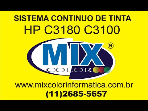 Youtube - Video: INSTALA��O COMPLETA BULK INK HP C3180 C3100