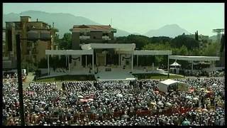 Visita di Benedetto XVI a Cassino