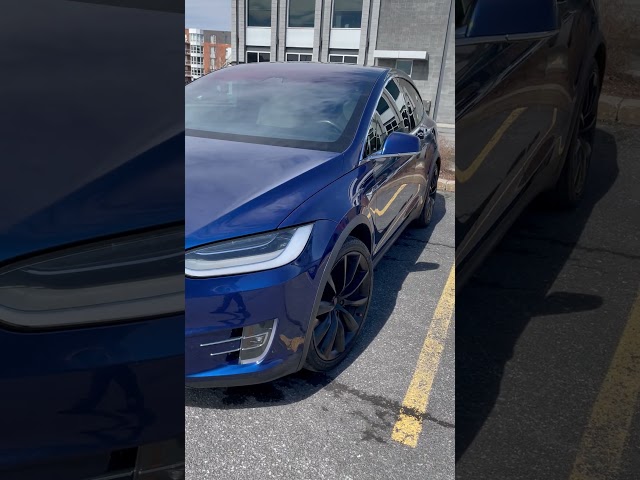 Tesla X 2020 Long Range plus Onyx 22'' Bleu dans Autos et camions  à Longueuil/Rive Sud