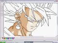 Drawing Son Goku in MS Paint Drawing Son Goku in MS Paint