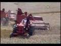 Allis Chalmers combine convoy