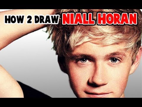 how to draw niall horan