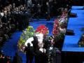Michael Jackson Memorial: Casket brought out