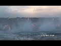 081108 Lava viewing by boat LavaKat