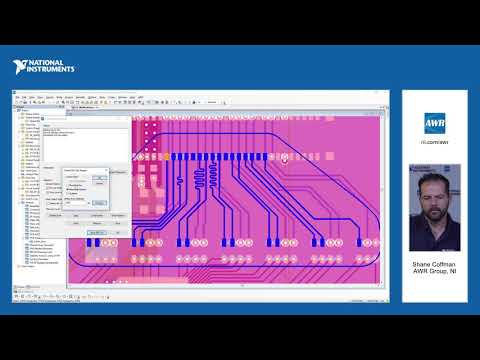 NI AWR Design Environment V14: PCB Import Wizard