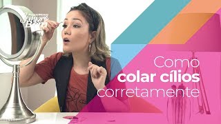 Beleza Express - Como colar cílios corretamente