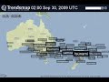 WOW!!! Love this app... RT @trendsmap: samoa tsunami time-lapse http://bit.ly/16t96Y